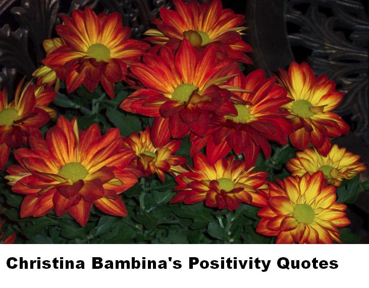 Christina Bambina's Positivity Quotes