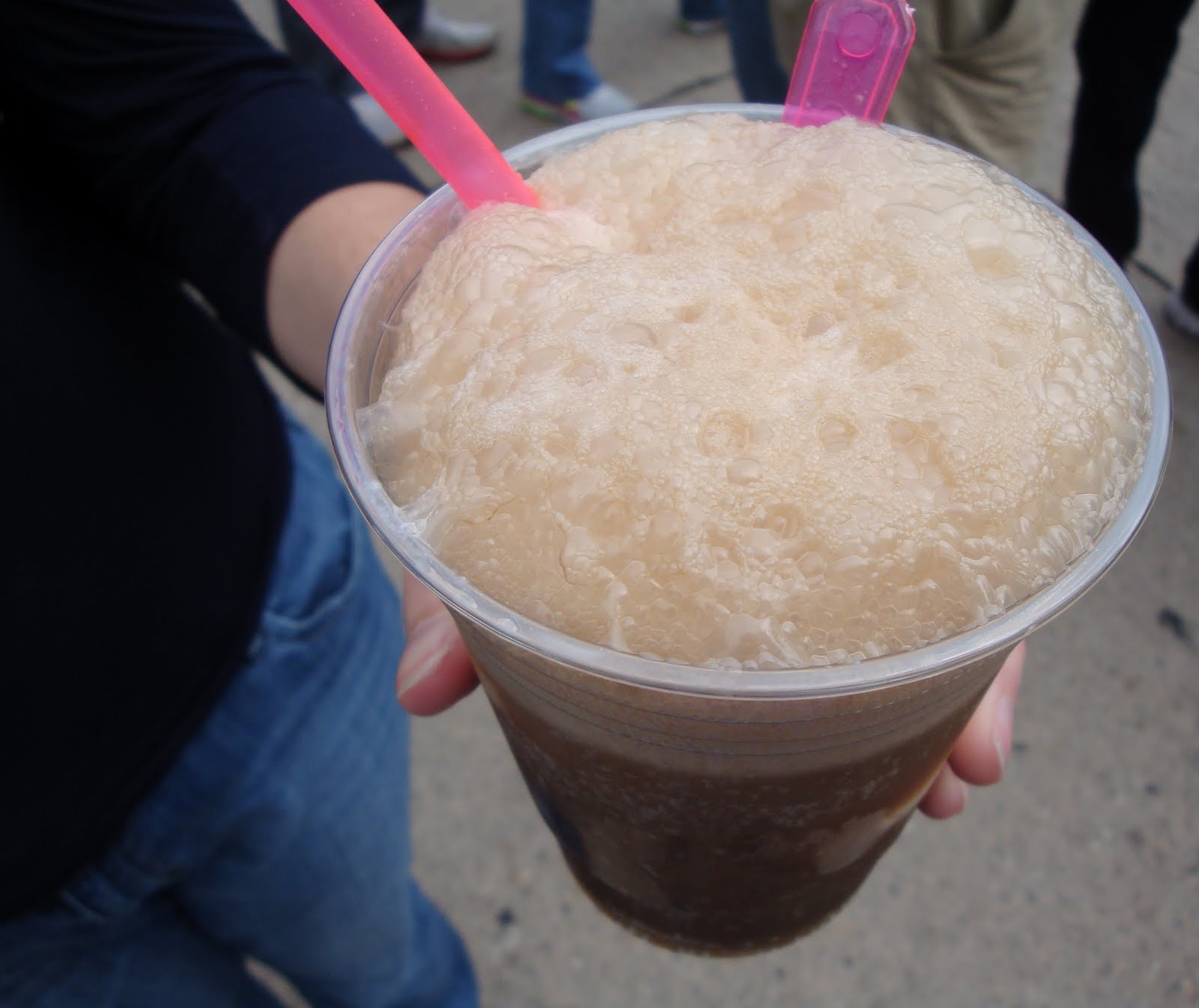 Aviva In Dairyland Chocolate chip cookie dough egg roll? Yes, at Taste