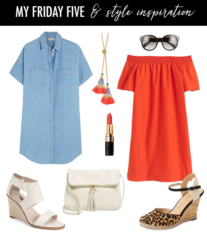 Daily Style Finds: My Friday Five + Best Summer Dresses