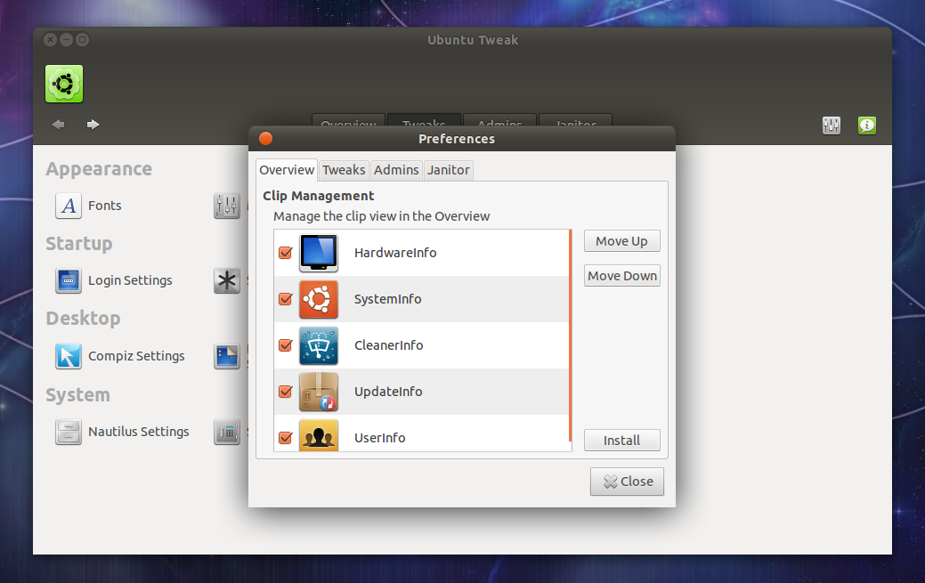 Ubuntu 14.04 tweaks 