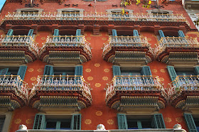 Casa Enric Laplana or Casa Mundó or Casa Estapé by Bernardi Martorell i Puig - Late Modernisme, Passeig de Sant Joan 6, Barcelona