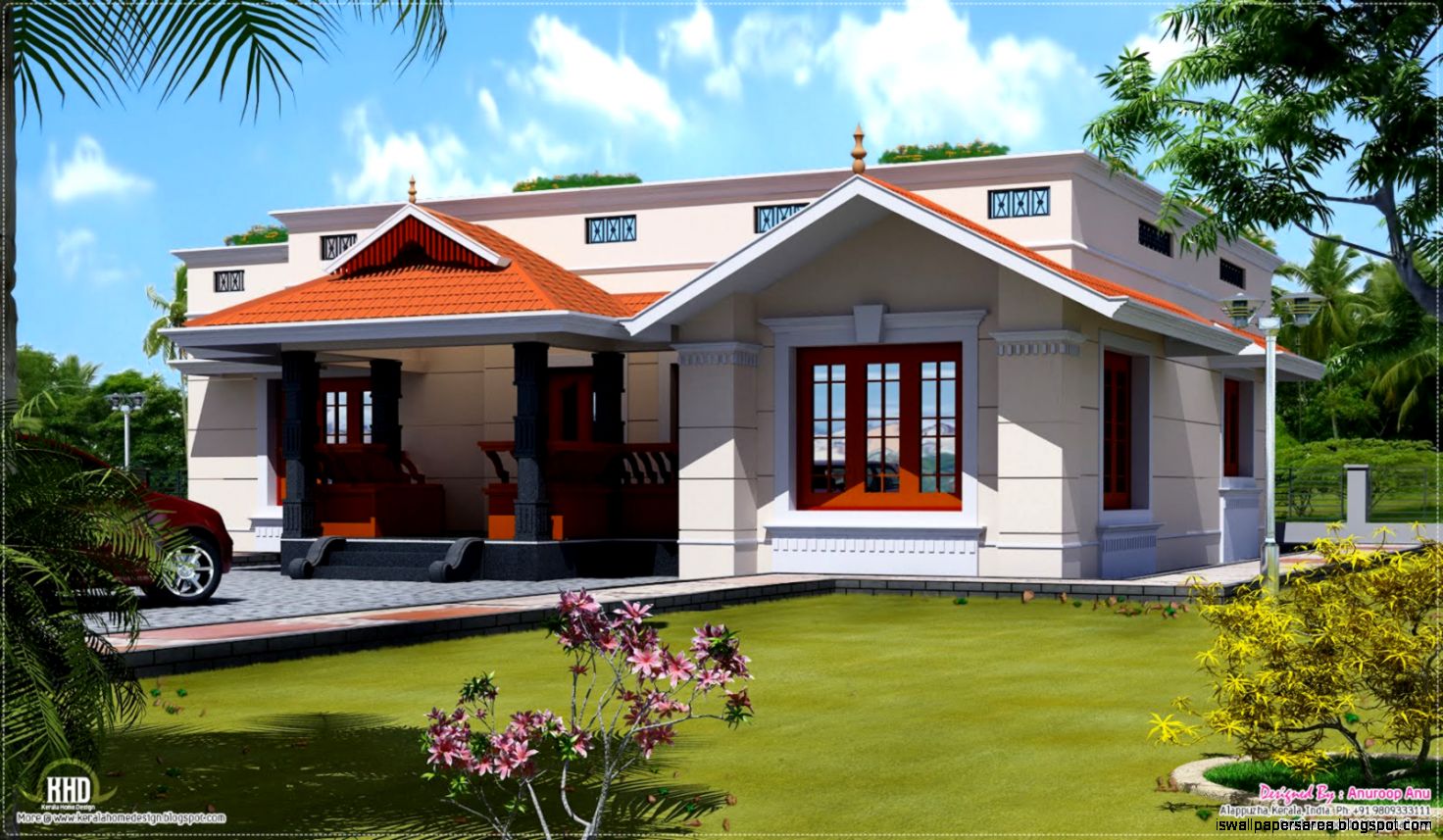 Single Floor Home Design | Wallpapers Area