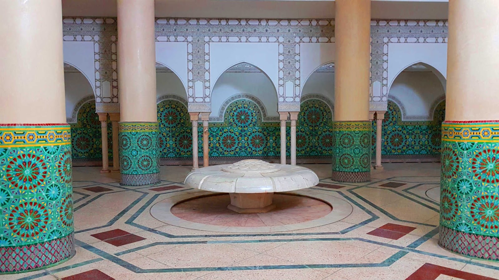 Mesquita Hassan II, Casablanca, Marrocos.