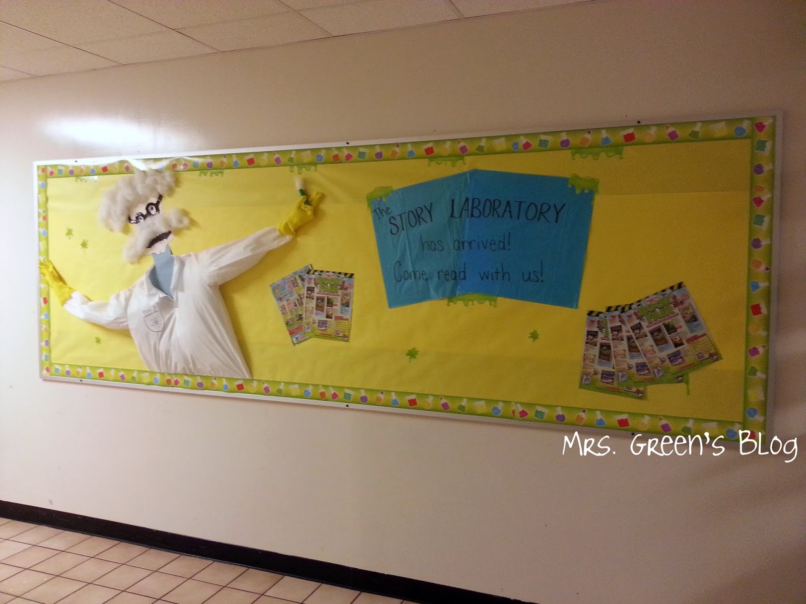 Mrs. Green's Blog Book Fair Story Laboratory science lab