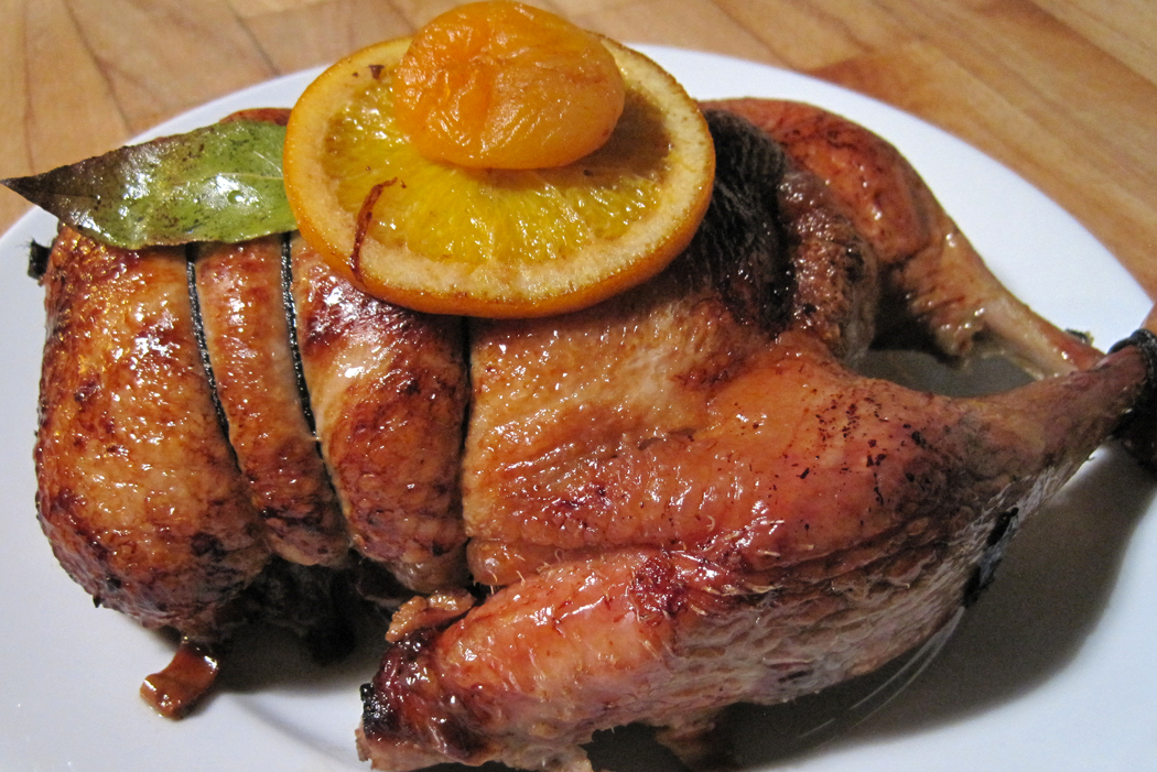 Easy-Carve Stuffed Duck from Marks and Spencer.