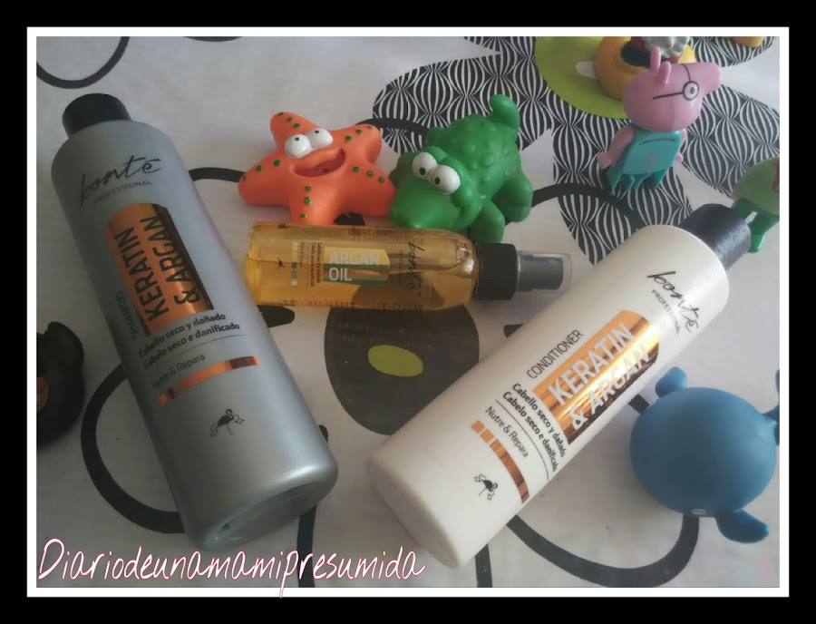 gama keratina y argan bonté