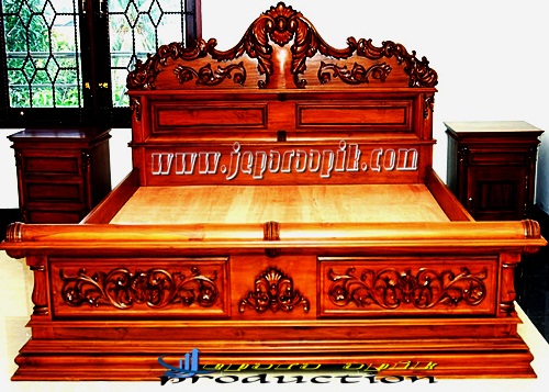 Tempat Tidur Dipan Jati Jepara Termurah Ukir Mebel Jepara