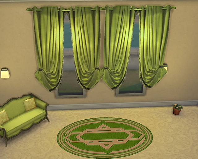Sims 4 CC's - The Best: Curtains by AmaSims