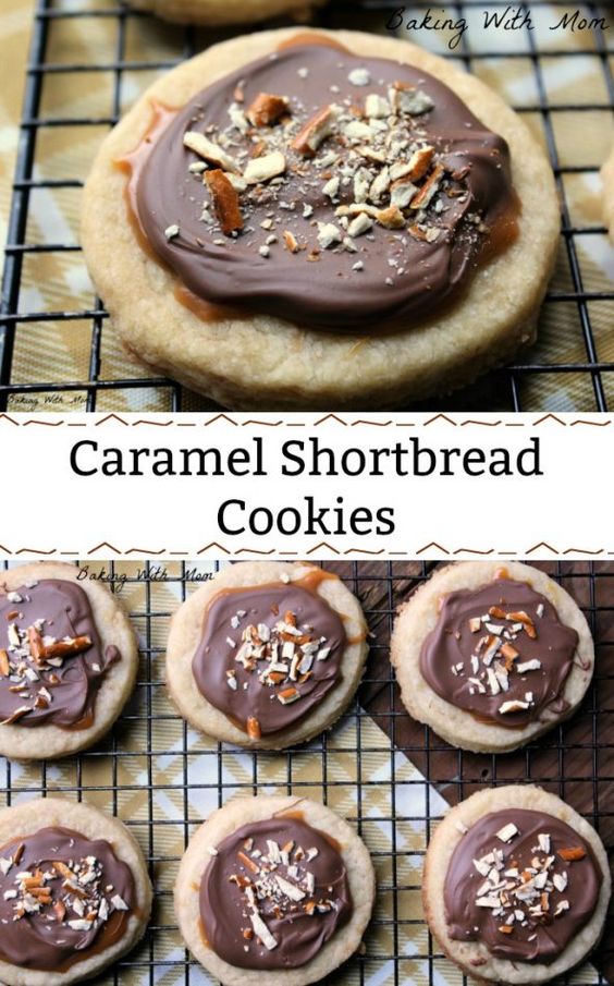 Caramel Shortbread Cookies The Dinner Recipes Ideas