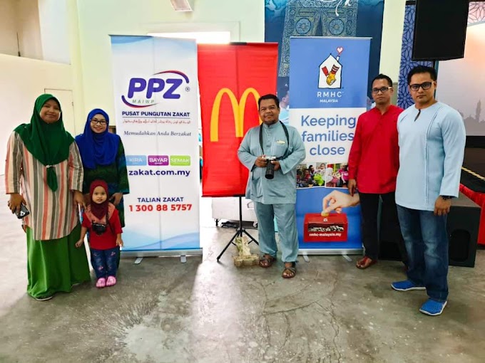 Raikan Anak Yatim Di Bulan Mulia : Terima Kasih McDonald’s dan PPZ-MAIWP 