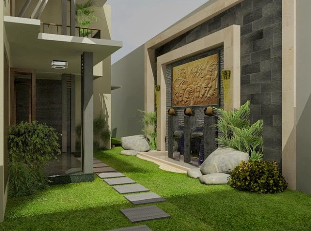 Taman Belakang Rumah Minimalis Modern - Homecare24