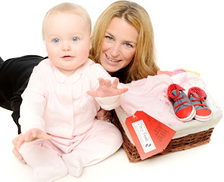 Mother and Baby Girl gifts, baby hampers