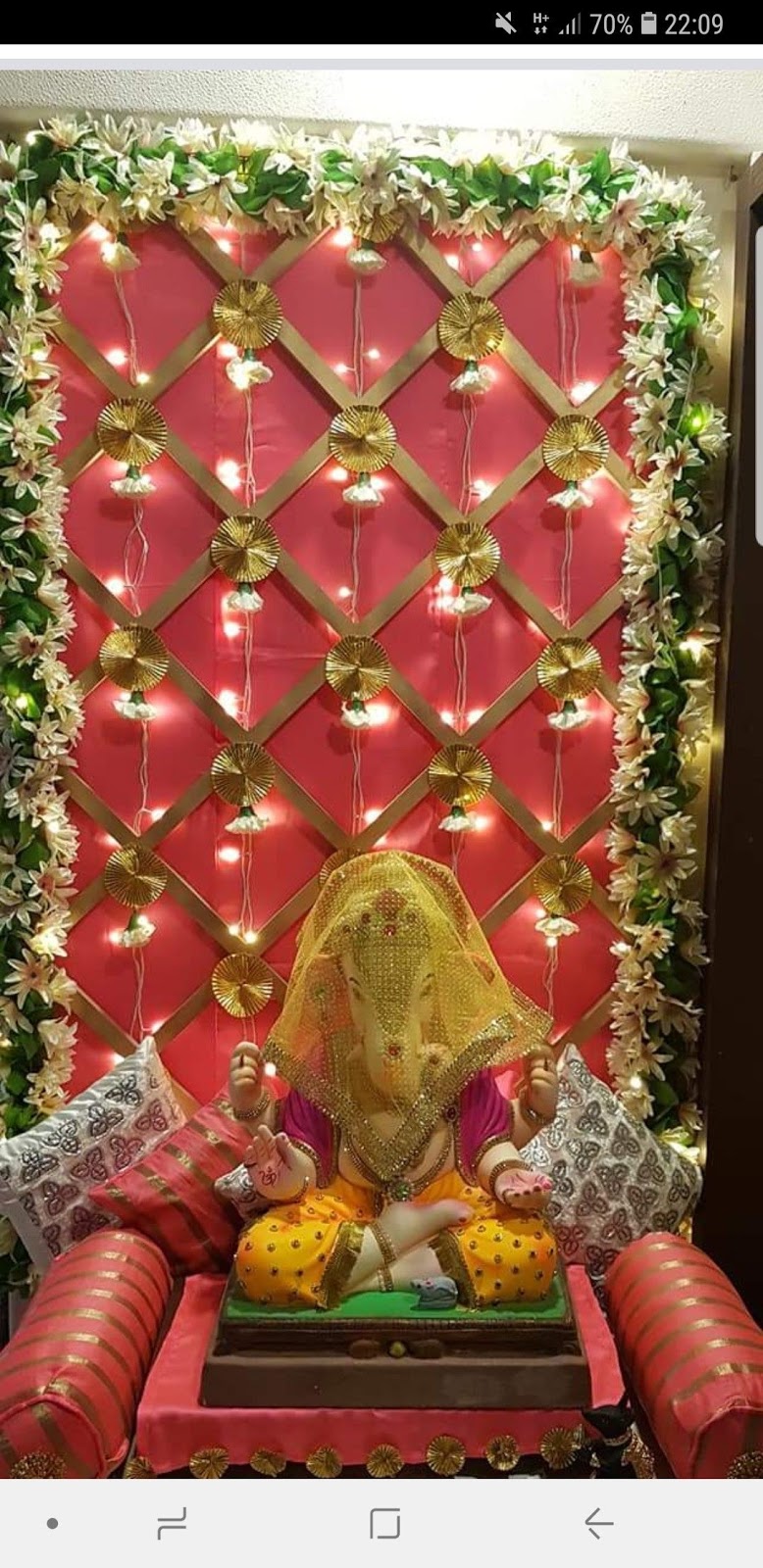 Ganpati Decoration Ideas for Home