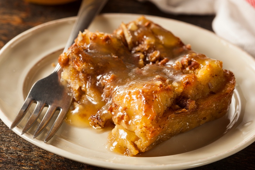 Cajun Delights Pecan Pie Bread Pudding + Festival Preview