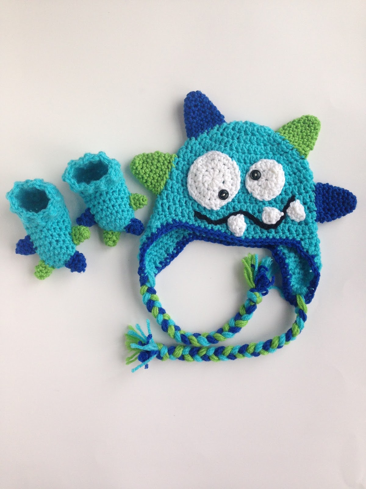 He Sings Over Me Crochet Monster Hat Pattern