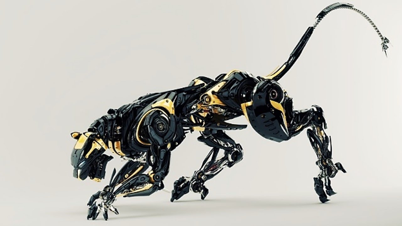 5 Advanced Robot Animals from games into reality