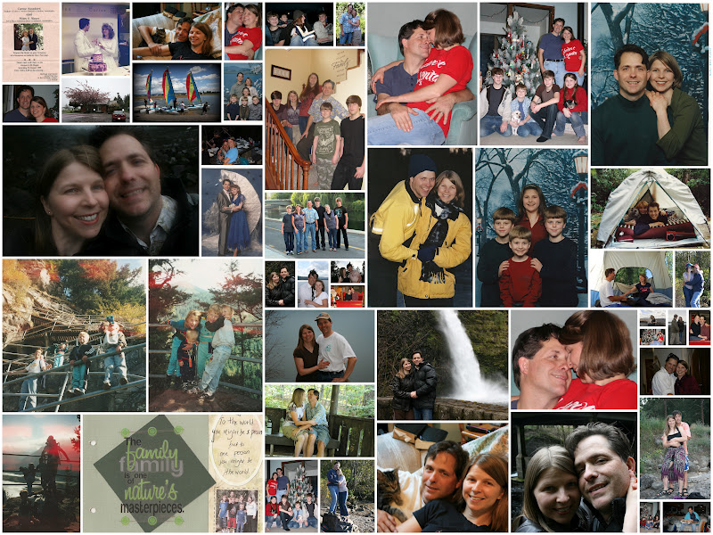 Joy in the Journey: 23rd Anniversary Collage - Memories Through the Years