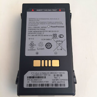 Symbol Motorola Zebra MC32 MC32N0 Batteria