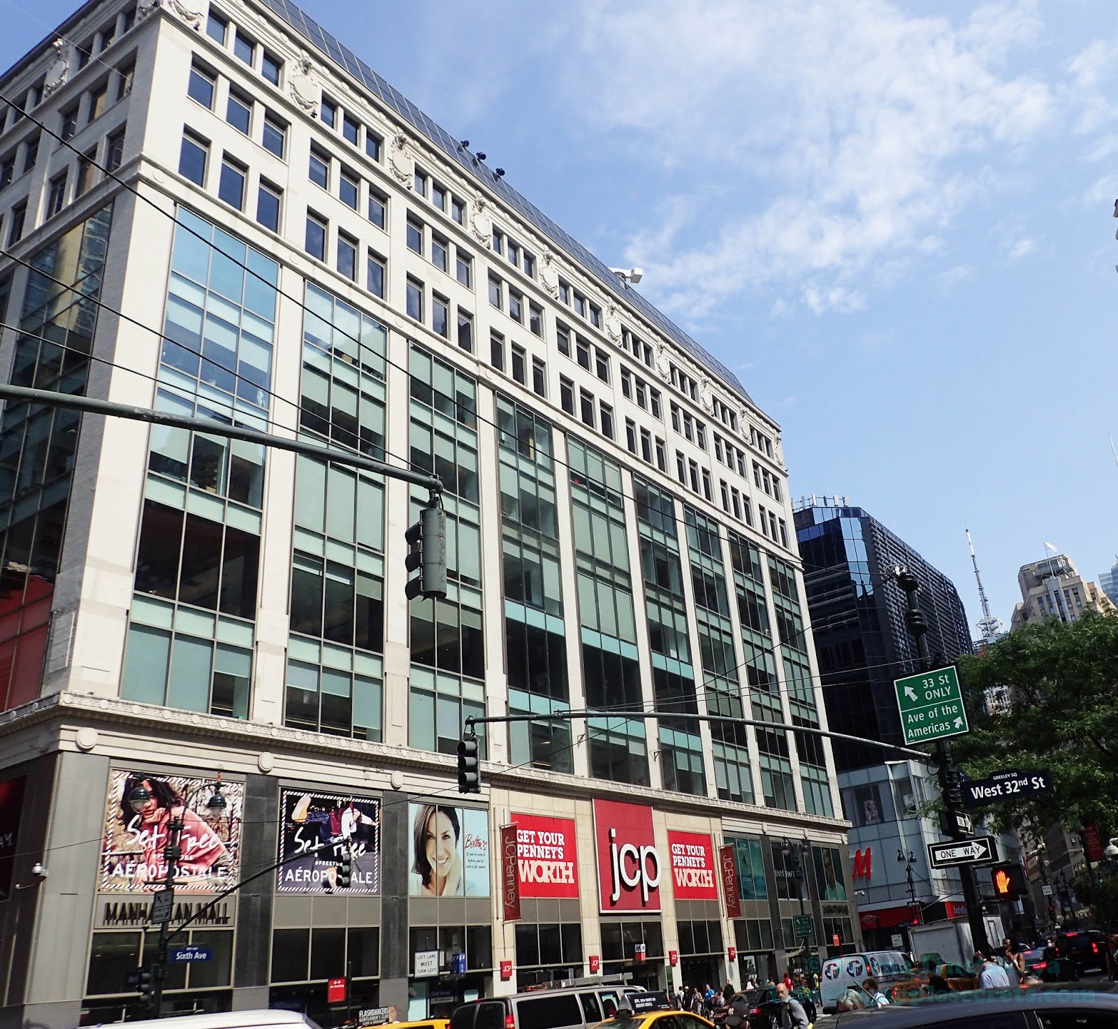 Big Apple Secrets Gimbel's skybridge near Herald Square
