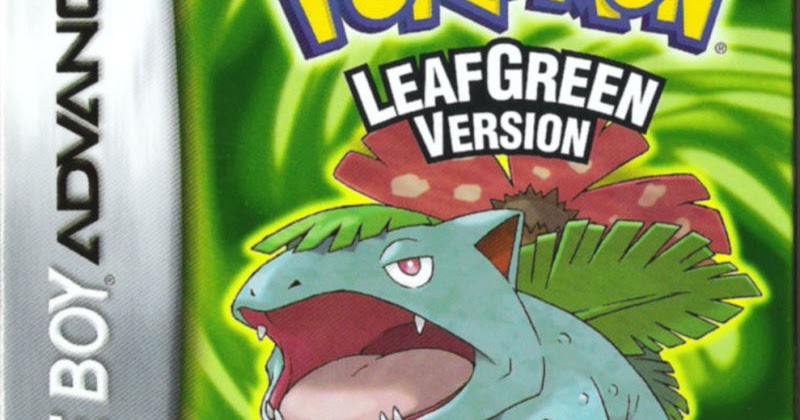 pokemon leaf green gba pokemon leaf green gba