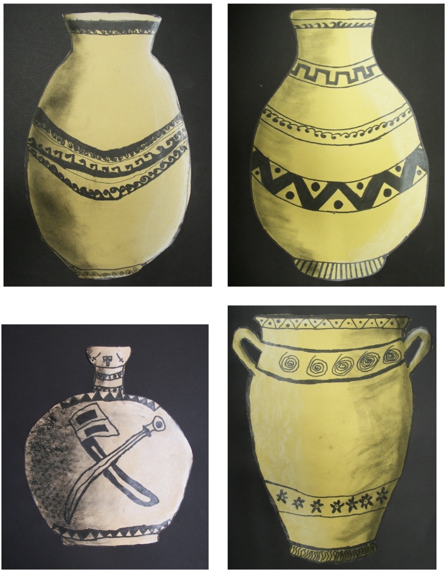 The Rolling Artroom Greek Vases (4th6th Grade)