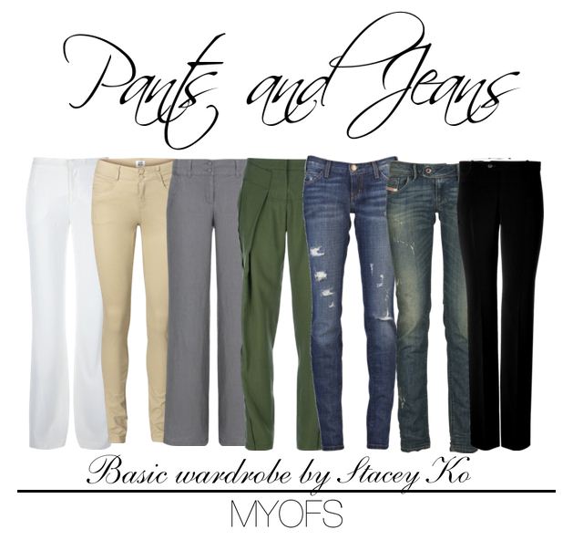 MYOFS: Basics in your closet: Pants