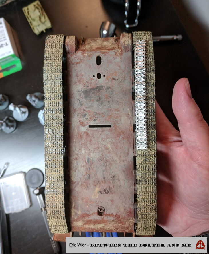 Between the Bolter and Me 1/35 metal tank tracks Impressions