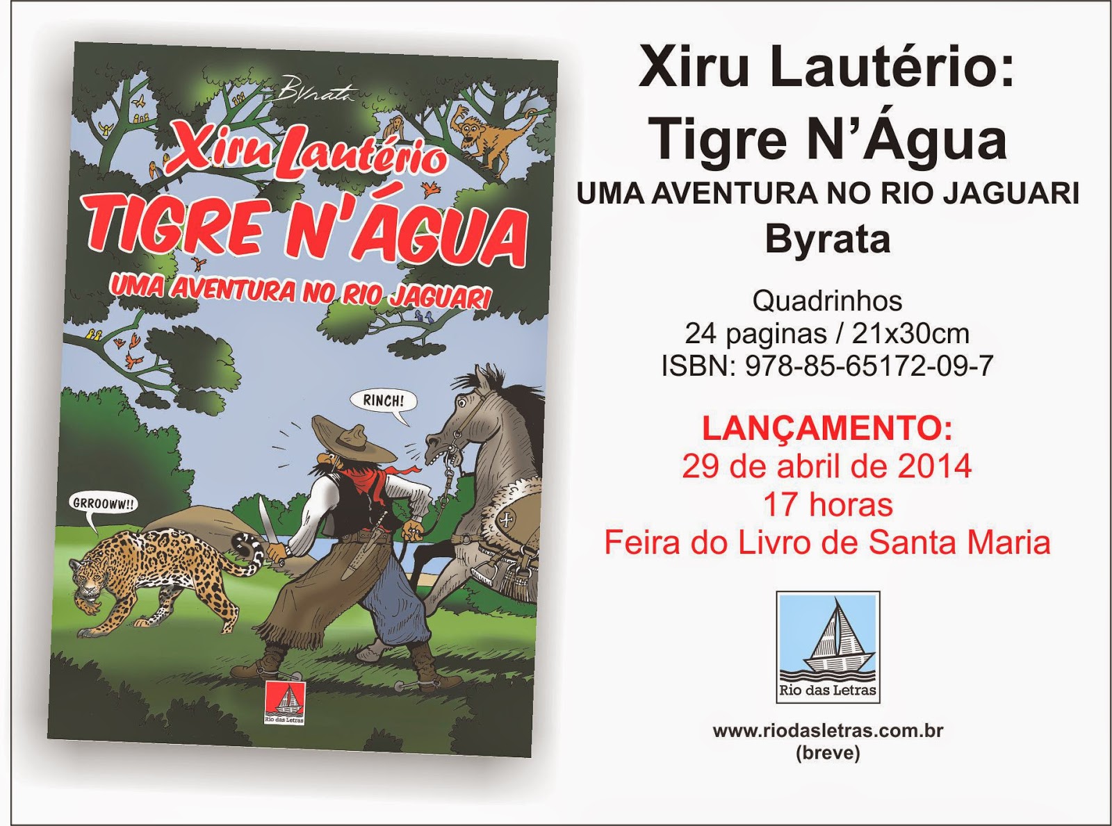 byrata Editora Rio das Letras na Feira do Livro de Santa Maria