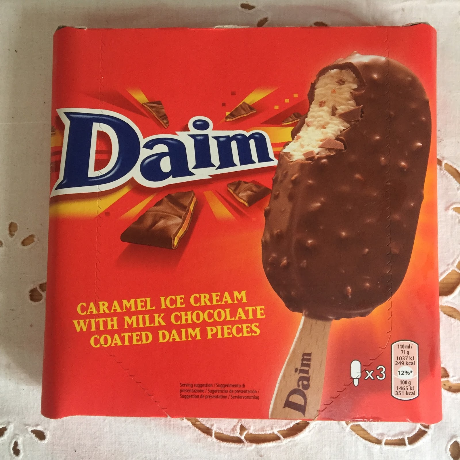 Archived Reviews From Amy Seeks New Treats New Daim Ice
