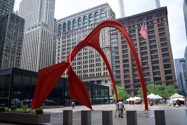 Flamingo - Calder en Federal Plaza, Chicago