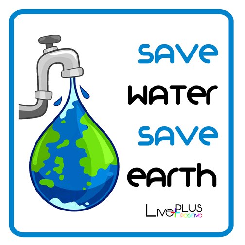 save water and save earth