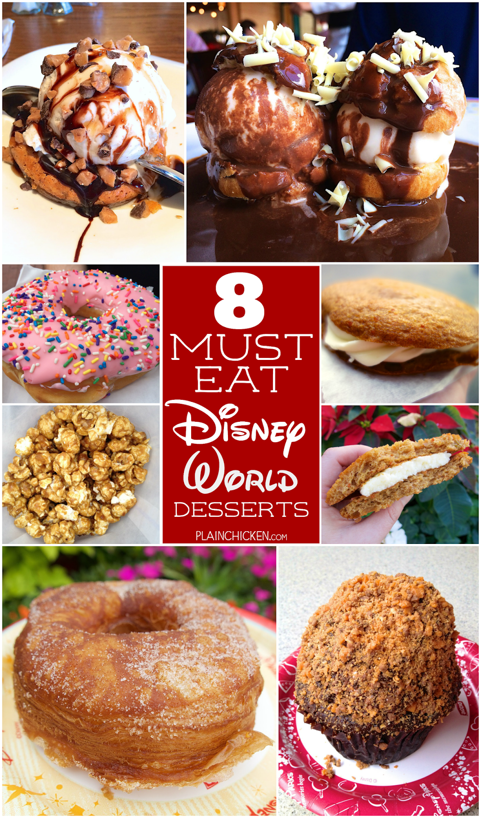 8 MUST EAT Disney World Desserts Plain Chicken