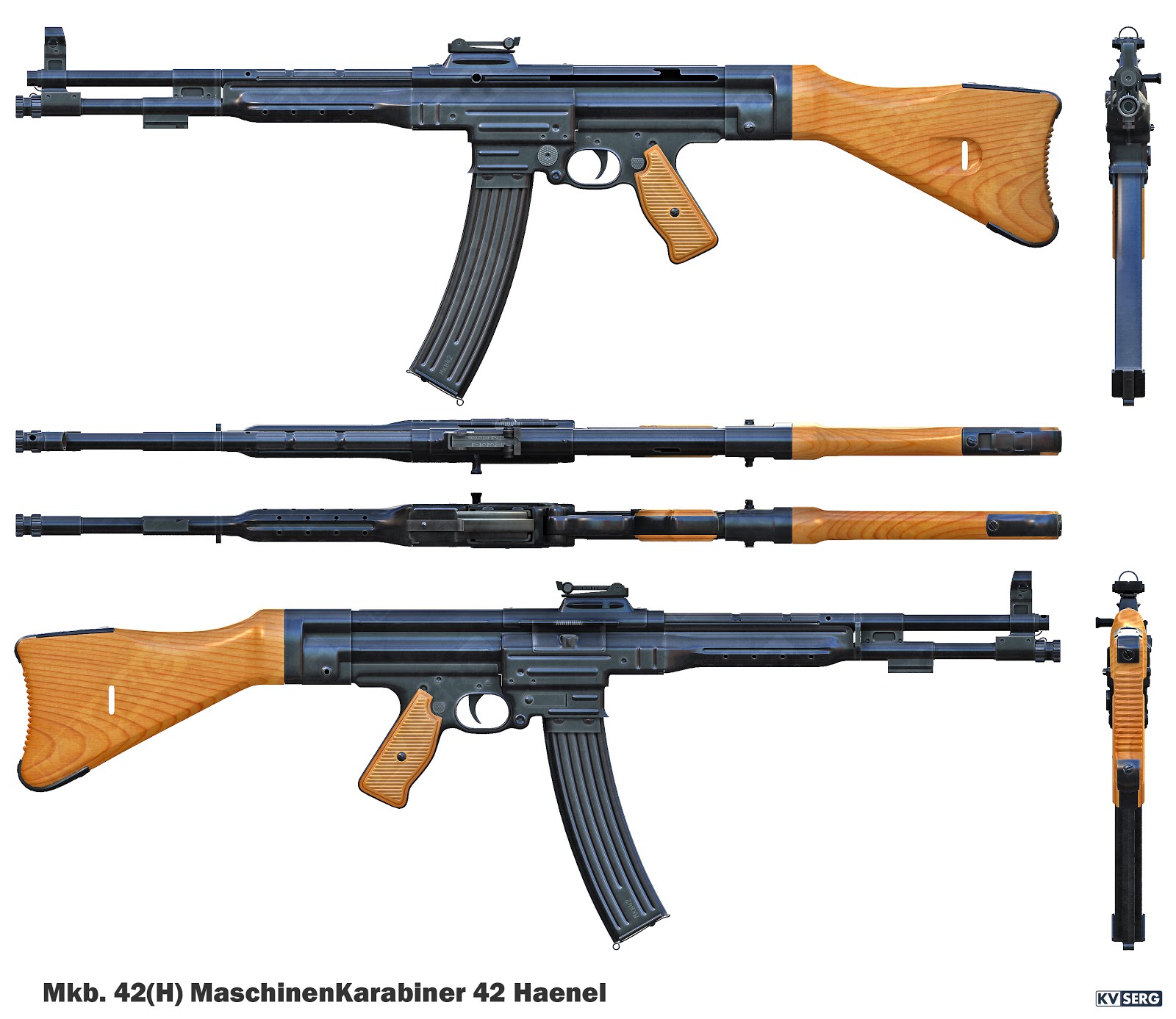 KVSERG ART: Mkb. 42 / MaschinenKarabiner-42