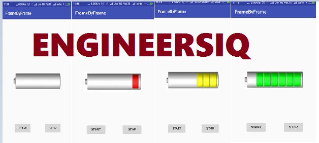 Create the sample application of Frame-by-Frame Animation using a ...