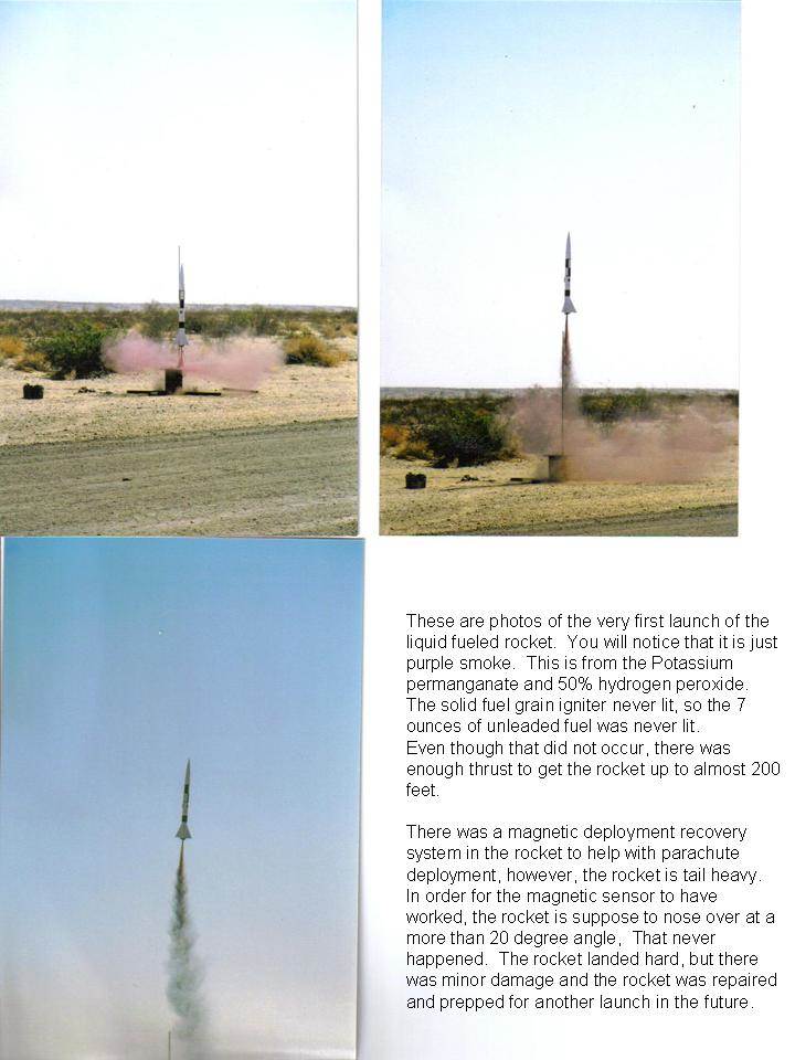 RocketAholic Liquid Fueled Rocket Kit SS67B2