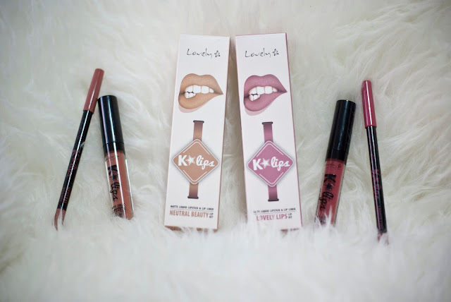  K-Lips Neutral Beauty & Lovely Lips Matowe Pomadki 