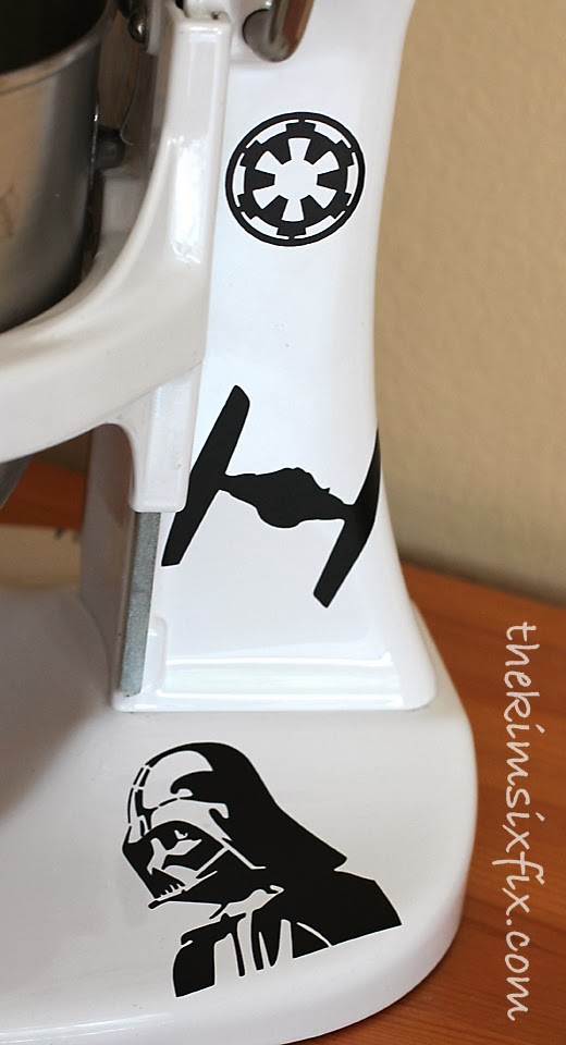 Bring the Force to Your Kitchen with this Star Wars KitchenAid Mixer Decal  - Inside the Magic
