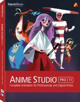 ကော့ရင်းသား စွယ်စုံကျမ်း (Cracked Software and E-Book): Smith Micro Anime  Studio Pro  latest