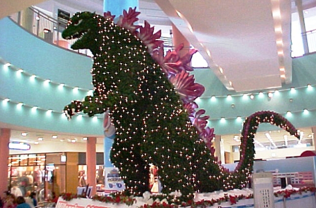 Godzilla encounter coolest gems hidden comic con BLACK HOLE REVIEWS: A Merry Christmas to mall!