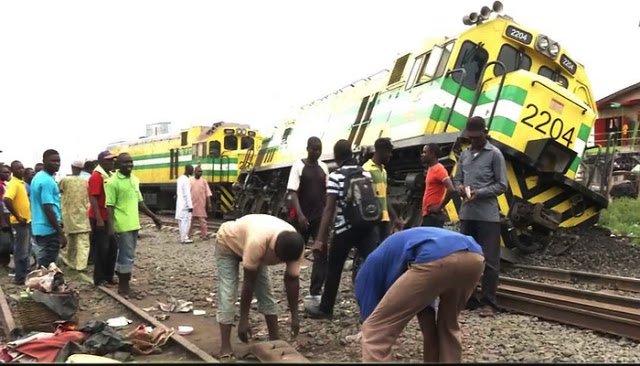 train accident in agege lagos