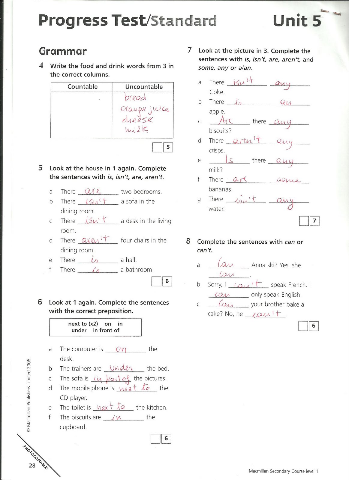 Тест 5 pdf. Unit 8 Test Standard Level ответы. Unit 5 Test Standard Level b1 ответы. Unit 9 Test Standard Level a2 ответы. Unit 9 Test Standard Level b1.