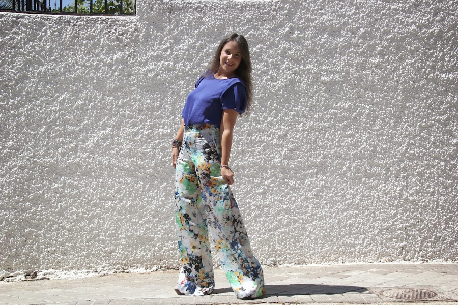 DIY Costura: Pantalón palazo (patrones y moldes gratis). Blog de costura y blog diy.