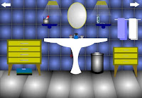 See if you can #Escape the Blue Bathroom! #RoomEscapeGames