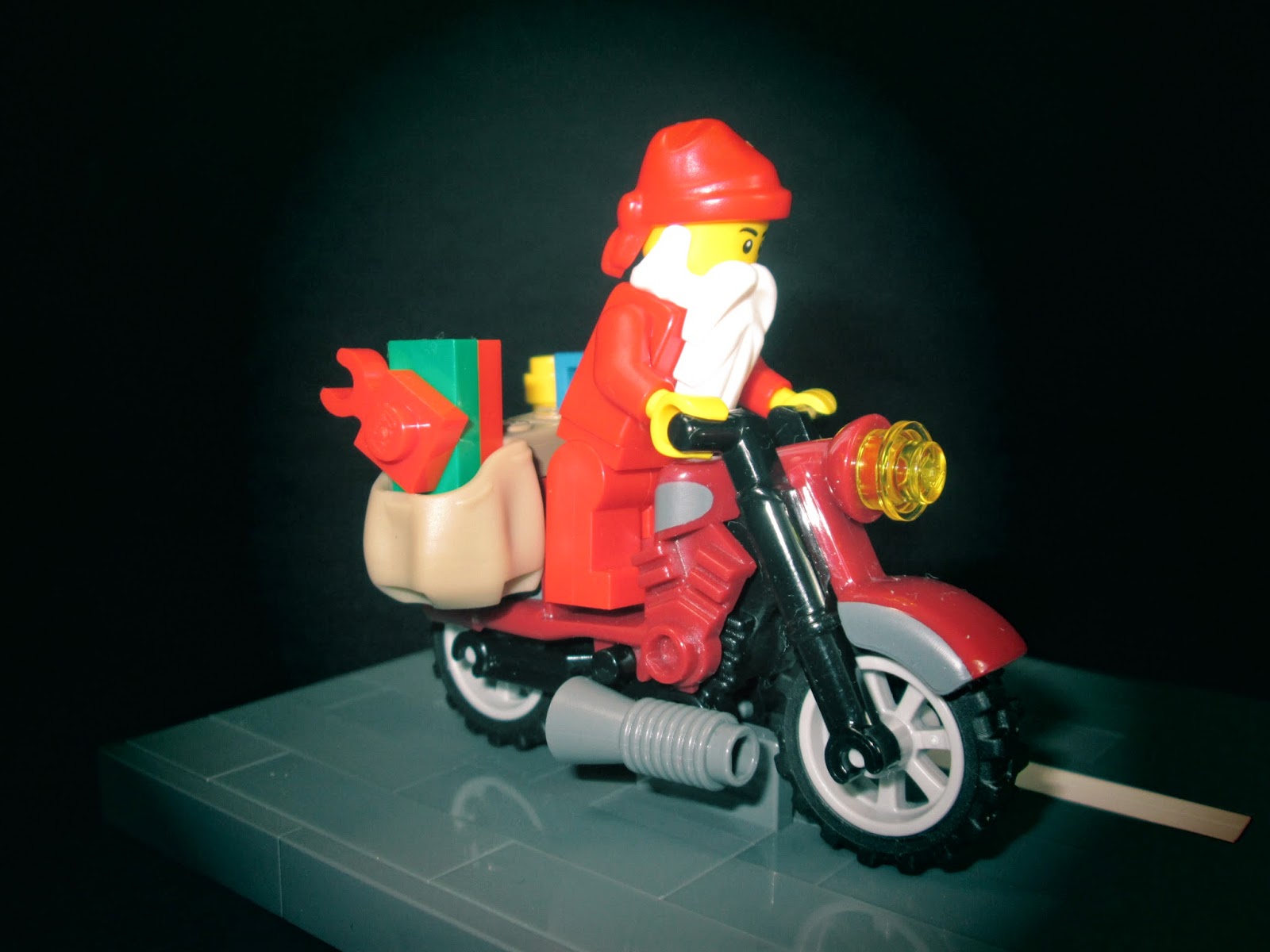 MOC LEGO entregas expresso Pai Natal