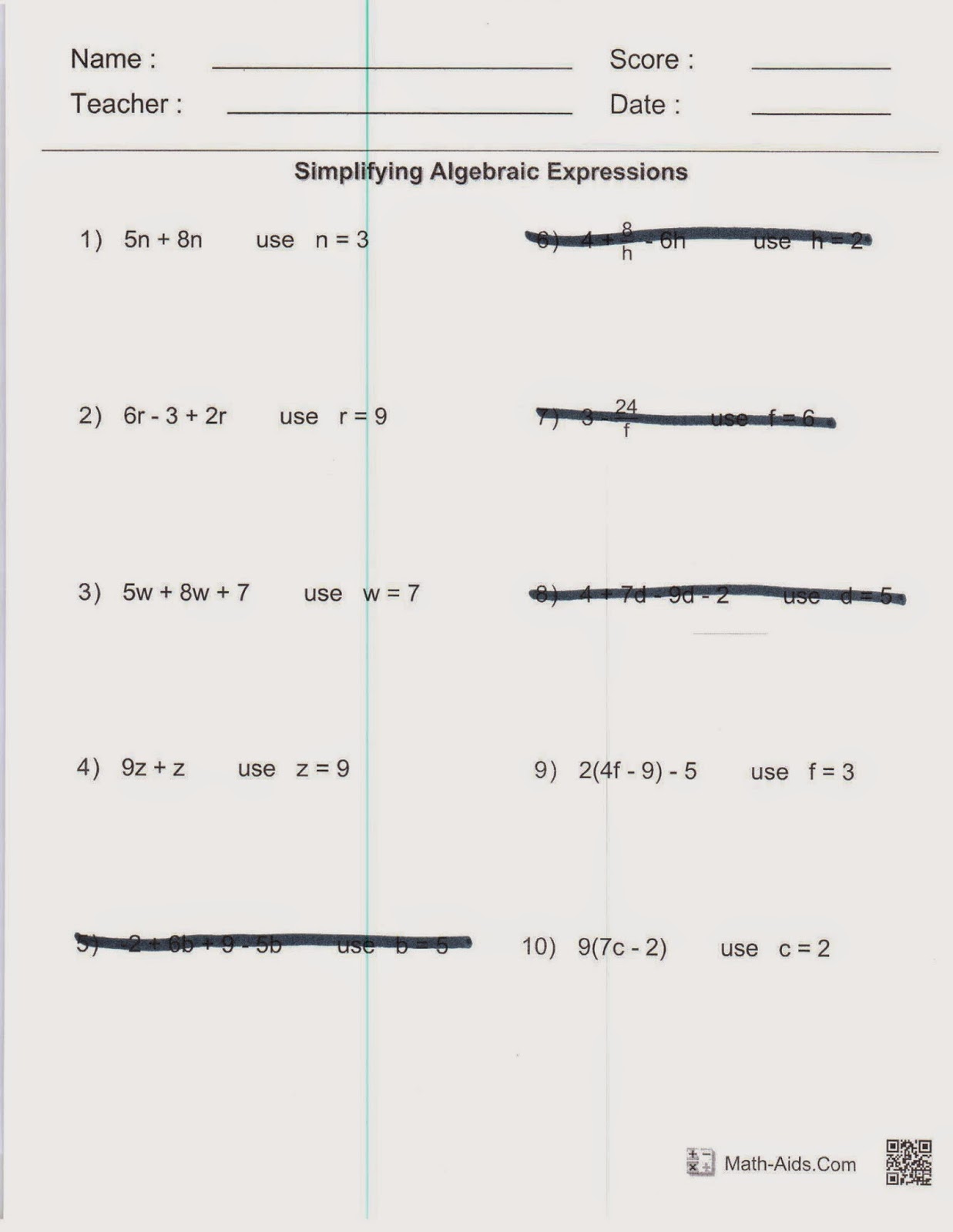 Mrs. White's 6th Grade Math Blog: 10/30/2014 HOMEWORK