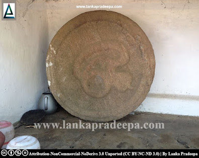 A circular artifact containing a cobra figure