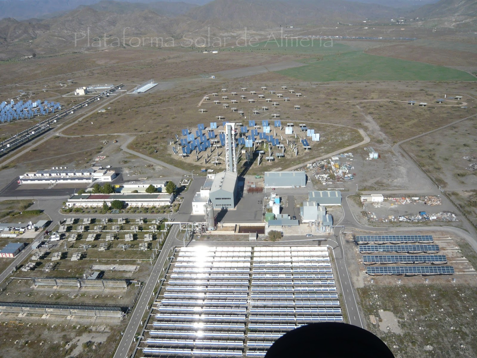 Almeria, Mi tierra: PLATAFORMA SOLAR DE ALMERIA en Tabernas ( Almeria )