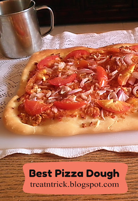 Best Pizza Dough Recipe @ treatntrick.blogspot.com
