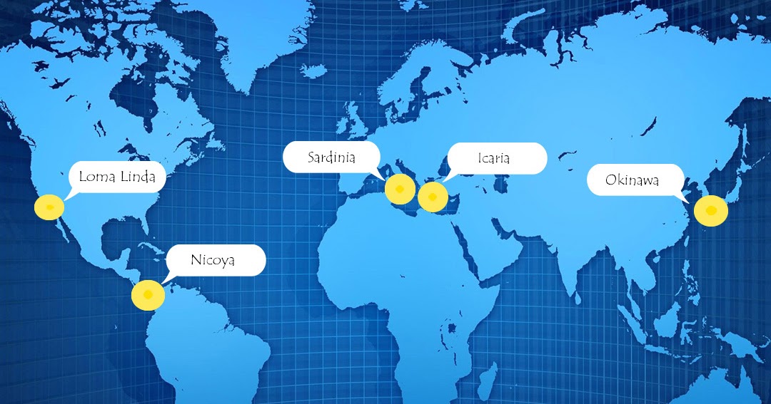 Blue zones and the secrets to longevity?