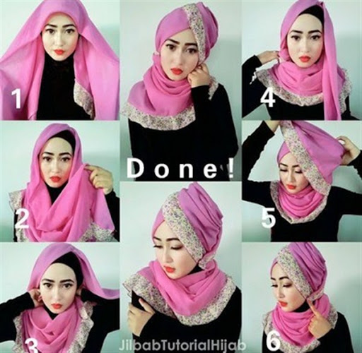tutorial hijab segi empat untuk wisuda terbaru tutorial hijab segi empat untuk wisuda terbaru
